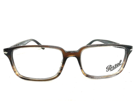 New Persol 3013-V 1026 53mm Rectangular Men&#39;s Eyeglasses Frame Italy  - £148.78 GBP