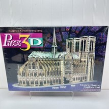 Puzz 3D Notre Dame Cathedral Paris France Puzzle 952 Pc Sealed NIB Wrebbit - $24.99