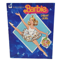 Vintage 1977 Whitman Ballerina Barbie Paper Doll Book New Old Stock Uncut - £22.26 GBP
