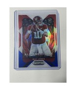 2021 Panini Prizm Draft Mac Jones All-American red white Blue Patriots A... - $8.90