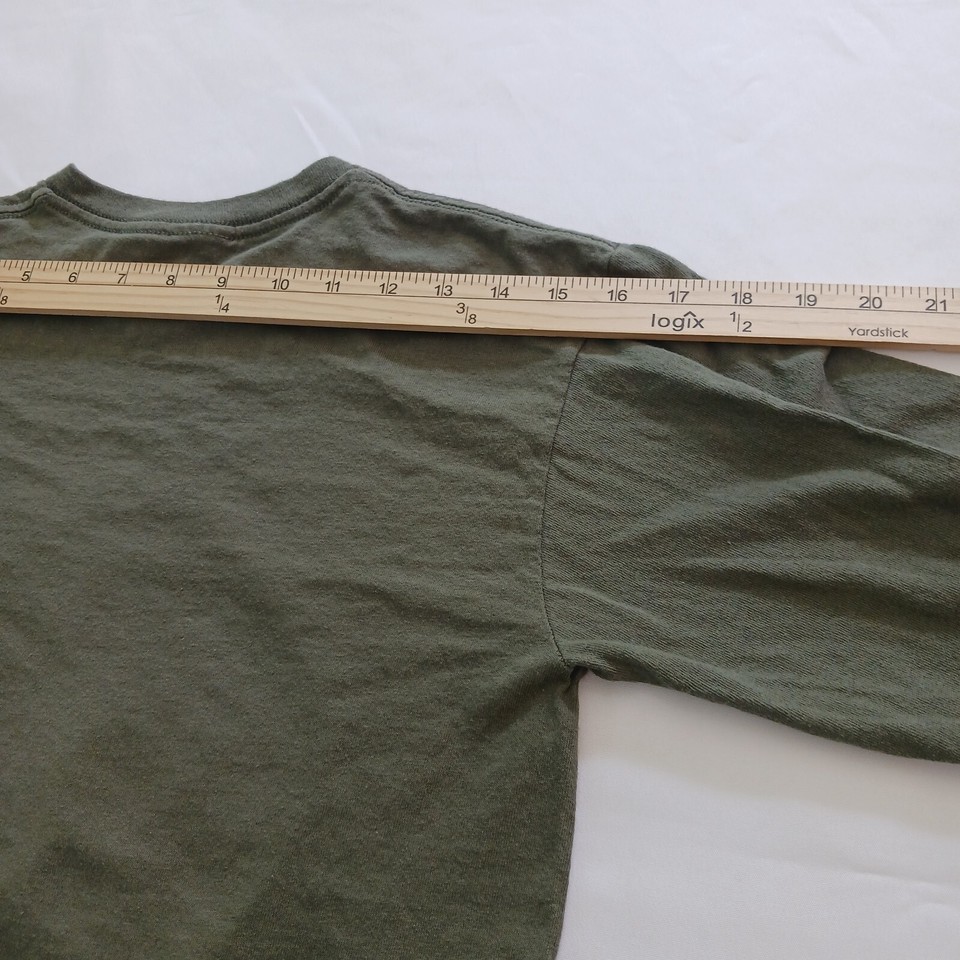 Columbia Always Outside Men's Gray Cotton Mountain Graphic T-Shirt Long Sleeve S Item image 9