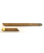 TWO PIECE Boxwood Rule E Preston & Sons  3" & 9" Sections  RARE take-apart ruler - $146.95