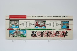 Los Angeles California NEW CHINATOWN Match Book Vintage Matchbook Cover HTF - £7.62 GBP