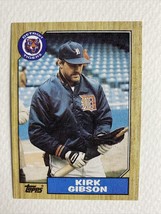 1987 Topps #765 Kirk Gibson - Detroit Tigers - £0.78 GBP