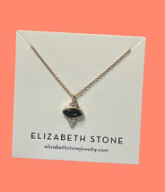 Elizabeth Stone Gemstone Eye Pendant Necklace Nwt Msrp $70 - £38.76 GBP