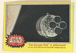 Vintage Star Wars Trading Card Yellow 1977 #155 Escape Pos Is Jettisoned - £1.98 GBP