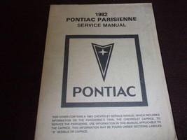1982 Pontiac Parisienne Service Shop Repair Manual OEM - £9.47 GBP