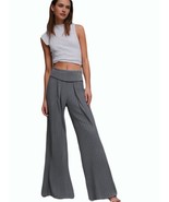 Love Cameron Teen Girls Wide Leg Pants Size Small Gray - $10.78