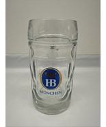 Hofbrauhaus Munchen 6” Bubble Pint Glass Beer Stein Handle .4L - $26.38 CAD