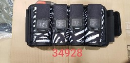 New Empire JT Paintball Omega 4 Pod Harness / Pack - Black /White Zebra - £27.45 GBP