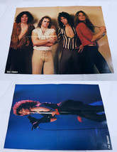 ORIGINAL Vintage 1980s Van Halen Group / Pat Benatar Dual Sided 16x21 Po... - $49.49