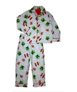 Minecraft Boy&#39;s Creeper Ornaments Christmas Button Down Flannel Pajama Set - €23,35 EUR