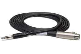 Hosa STX-105F XLR3F to 1/4&quot; TRS Balanced Interconnect Cable, 5 Feet - £9.13 GBP+