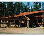 Sunwapta Bungalows Chalet Jasper Park Canada UNP Chrome Postcard U24 - $2.92