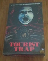 Tourist Trap &quot;Vintage VHS&quot; Collector&#39;s Box Series Blu-ray/DVD &amp; Mr. Slausen Fig - £79.91 GBP
