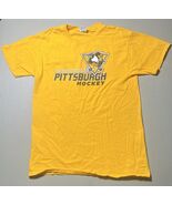 Jerzees Pittsburgh Hockey T-shirt Men’s M Gold Penguins - $19.80
