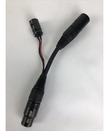 Neutrik Black Gold Plated 4 Pin XLR Male To Female w 3300uF  25V 85°C ￼C... - €21,22 EUR