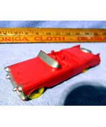 Auburn Rubber USA Made Six Inch Red Convertible Chevrolet Automobile Car... - $12.95