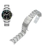 HydroConquest L37814596 L600154855 21mm Silver Steel Watch Bracelet For ... - $109.99