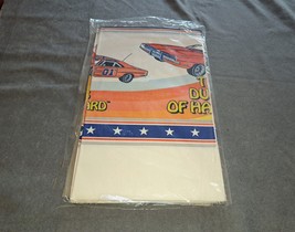 The Dukes of Hazzard General Lee Table Cover 52&quot; x 96&quot; [UNUSED] VINTAGE ... - $29.00