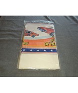 The Dukes of Hazzard General Lee Table Cover 52&quot; x 96&quot; [UNUSED] VINTAGE ... - $29.00