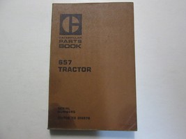 Caterpillar 657 Tractor Parts Book Serial No. 31G232 To 31G578 CAT USED ... - $25.04