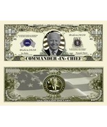 ✅ President Joe Biden 50 Pack Commander 1 Million Dollar Bills Collectib... - £14.53 GBP