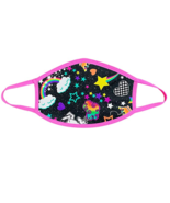 NEVA NUDE Girl Crush Cute Unicorn Pink Black UV Face Mask Cover **MADE I... - $6.83 CAD