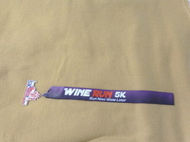 Wine Run - Run Now Wine Later Collectible 5k Souvenir Medal Ribbon Award... - £19.30 GBP