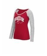 Reebok Donna S Detroit Rosso Ali Maniche, Rosso/Grigio, Grande - $34.49 CAD