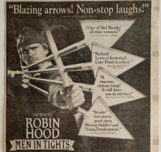 1993 Robin Hood Men In Tights Opening Movie Advertisement Film Theaters ... - $19.99