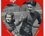 1942 Teen Age Fashions Book NO. 187 Chadwick&#39;s Red Heart Wools  - $24.72