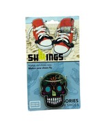SHWINGS Skull dia de los Muertos Shoe Wings designer Shwings NEW - £8.09 GBP