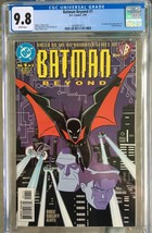 Batman Beyond #1 (1999) CGC 9.8 -- White pages; 1st Terry McGinnis in comics - £1,664.14 GBP