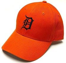 Detroit Tigers MLB Fan Favorite MVP Basic Orange Hat Cap Adult Men&#39;s Adj... - £15.70 GBP