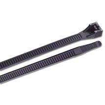 Ancor 15&quot; UV Black Heavy Duty Cable Zip Ties - 100 Pack - $28.32