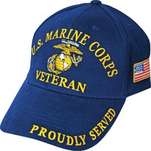 U.S. Marine Corps Veteran Proudly Served Hat Cap - £24.18 GBP