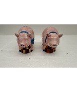 Salt and Pepper Shakers pig C.I.C. Susan Winget 3&quot;tallx4.5&quot;long - €9,37 EUR