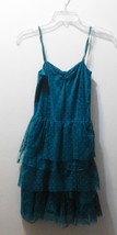 Divided by H&amp;M Misses/Juniors Size 4 Dress  - Emerald Spaghetti Strap  Polyester - £10.77 GBP