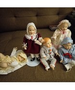 Ashton Drake porcelain mini dolls -5 - $65.00