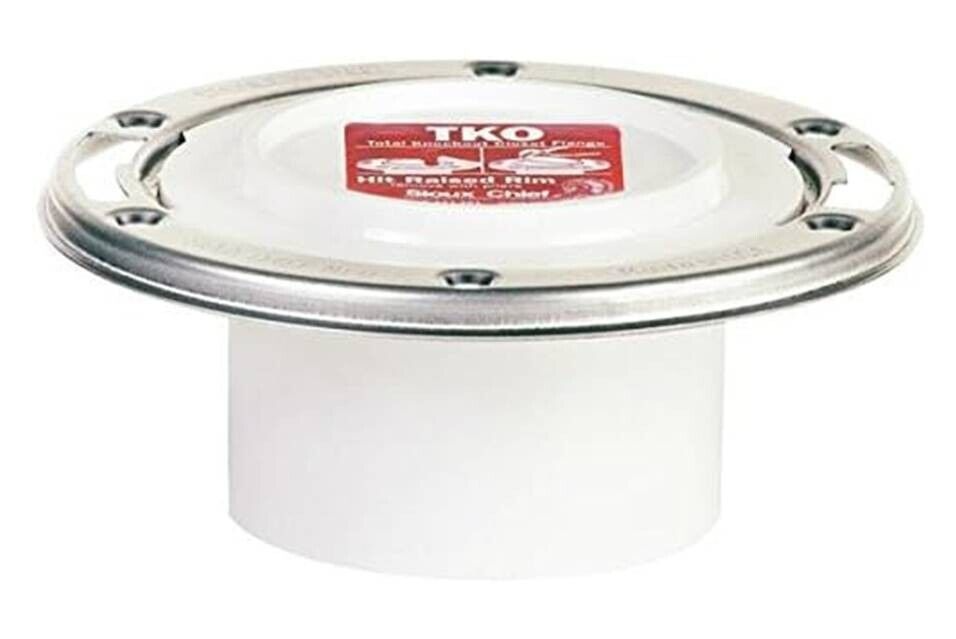 Sioux Chief 884-PTM 4&#39;&#39; x 3&#39;&#39; Schedule 40 DWV TKO PVC Closet Flange - $9.90