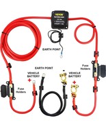Split Charge Relay Kit Voltage Sense Relay 6 mtr 12V 140AMP Professional - $197.99