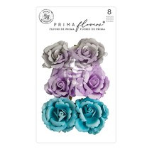 Prima Marketing Mulberry Paper Flowers-Glory/Aquarelle Dreams - £10.48 GBP