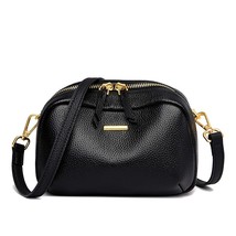 Brand Genuine Leather Handbag Fashion Women Shoulder Crossbody Bag Designer Cow  - £40.63 GBP