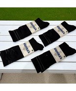 4 Pairs Bombas Socks Calf Crew Honeycomb Arch Support Black Unisex XL X-... - €12,78 EUR