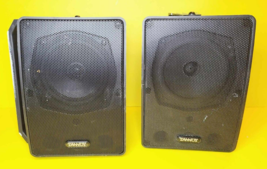 SET OF 2 TANNOY LOUDSPEAKERS SYSTEM + REAR BRACKETS BLACK HIGH-PERFORMIN... - £71.97 GBP