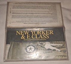 1983 CHRYSLER NEW YORKER AND E CLASS   OWNERS MANUAL And Car Title - $32.71