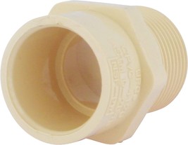 Charlotte Pipe Male Thread to Adapter CPVC 3/4&quot; CTS CPVC for Cold Water - £4.65 GBP