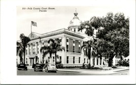 Vtg Postcard 1940s RPPC Bartow Florida FL - Polk County Court House UNP - £11.83 GBP