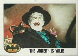BATMAN - THE JOKER IS WILD 1989 TOPPS # 93 - £1.38 GBP